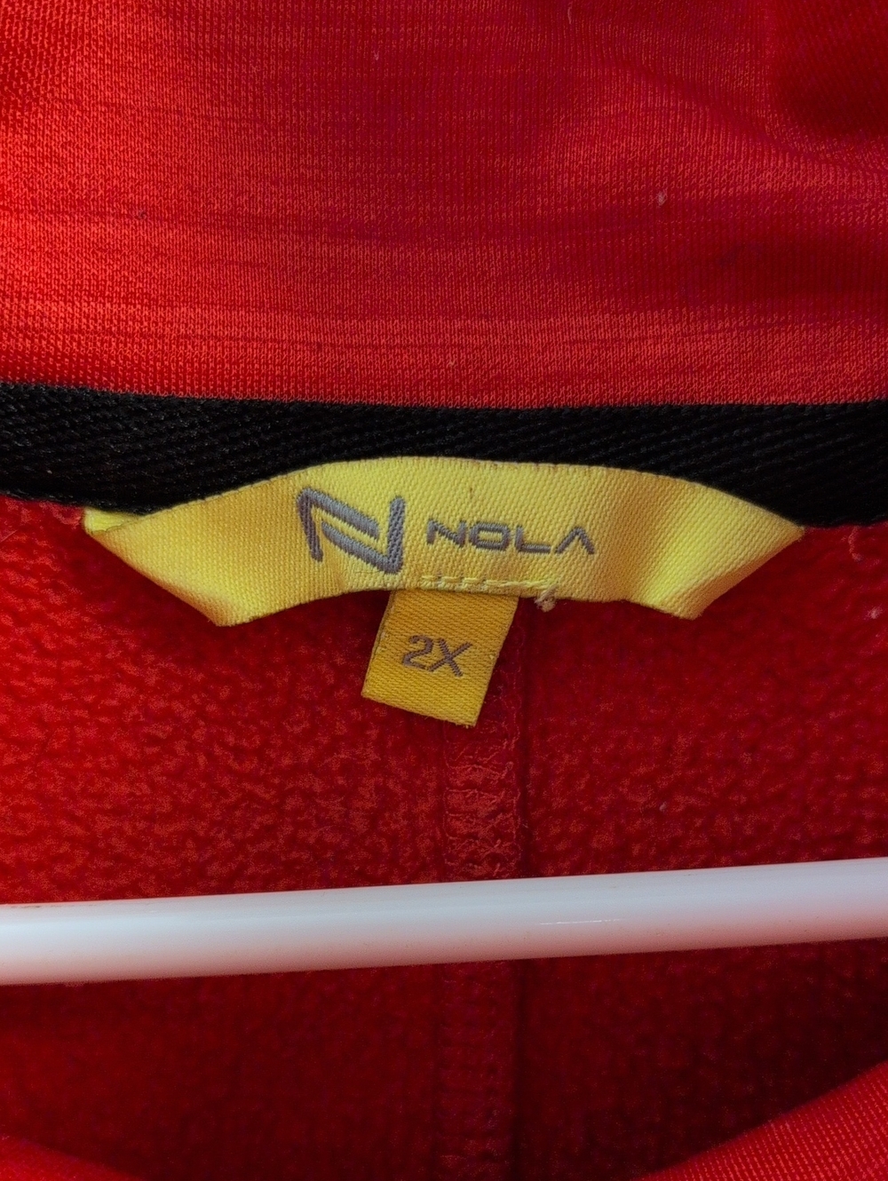 Women's Nola Athletic Red Activewear Performance Sweater Jacket 2x - Picture 5 of 11